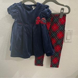 Baby girl Christmas outfit